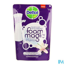 Afbeelding in Gallery-weergave laden, Dettol Foam Magic Orchidee/vanille Navulling 200ml
