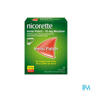 Nicorette Invisi 15mg Patch 14