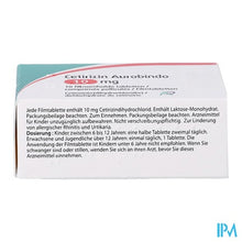 Afbeelding in Gallery-weergave laden, Cetirizin Aurobindo 10mg Filmomh Tabl 10
