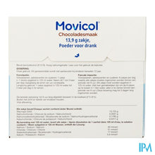 Afbeelding in Gallery-weergave laden, Movicol Chocolade Smaak Zakjes 20 X 13,7g

