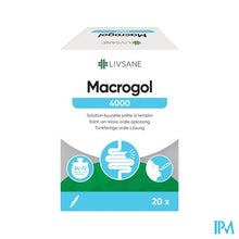 Afbeelding in Gallery-weergave laden, Livsane Macrogol 4000 10g Zakjes Unidoses 20x20ml
