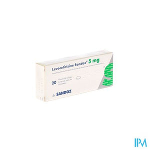 Levocetirizine Sandoz 5mg Comp Enrob. 20 X 5mg