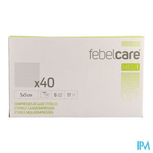 Afbeelding in Gallery-weergave laden, Febelcare Med1 Steriele Gaaskompres 5,0x5,0cm 40x1
