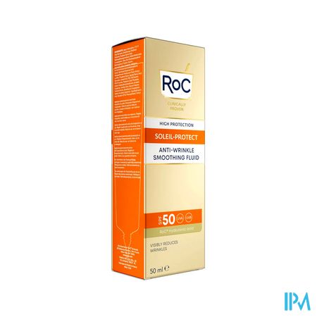 Roc Sol Protect A/wrinkle Smooth.fluid Ip50 Tb50ml