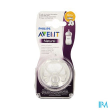 Load image into Gallery viewer, Philips Avent Natural 2.0 Zuigspeen 4 Gaatjes SCF044/27
