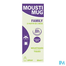 Load image into Gallery viewer, Moustimug Citriodiol 30% Family Spray 60ml

