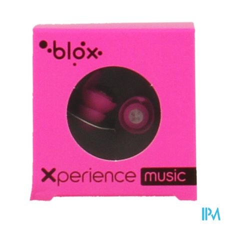 Blox Music Oordoppen Fluo Roze 1 Paar