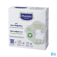 Load image into Gallery viewer, Mustela Ch Mijn 1ste Kit Eco Doekjes 10
