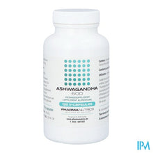 Afbeelding in Gallery-weergave laden, Ashwagandha 600 Pharmanutrics V-caps 120
