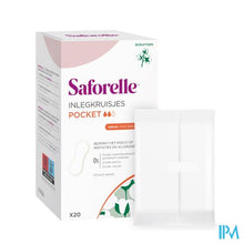 Afbeelding in Gallery-weergave laden, Saforelle Coton Protect Inlegkruisjes Pocket 20
