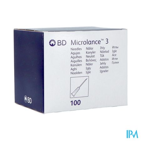 Bd Microlance 3 Naald 21g 5/8 Rb 0,8x16mm Groen100