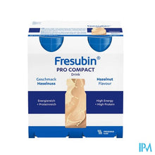 Afbeelding in Gallery-weergave laden, Fresubin Pro Compact Hazelnoot 4x125ml
