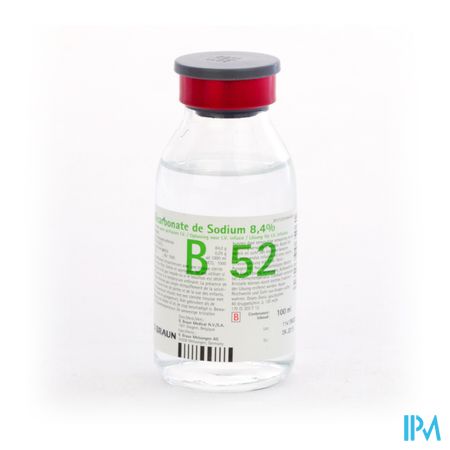 Br- Gl/vr Na Bicar Sod 8,4% 1x100ml