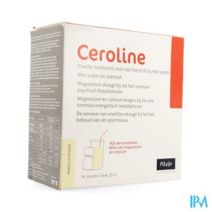 Ceroline Vanille Pdr Zakje 14x25g