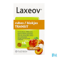 Afbeelding in Gallery-weergave laden, Laxeov Appel-abrikoos Blokjes 10x10g
