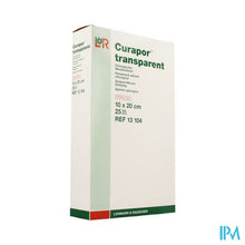 Afbeelding in Gallery-weergave laden, Curapor Transparant Steriel 10cmx20cm 25 13104
