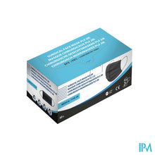 Afbeelding in Gallery-weergave laden, Chirurgisch Mondmasker Plf Iir Zwart 50 Infinity
