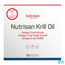 Afbeelding in Gallery-weergave laden, Nutrisan Krill Oil 500mg Licaps 180
