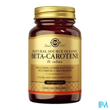 Afbeelding in Gallery-weergave laden, Solgar Beta Carotene 7mg Softgel 60
