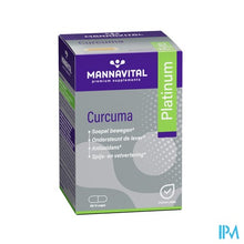 Afbeelding in Gallery-weergave laden, Mannavital Curcuma Platinum V-caps 60
