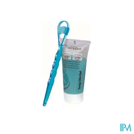 Miradent Tong-clin Set (gel+tongschraper)