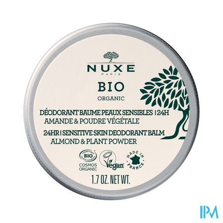 Nuxe Bio Deo.balsem Gevoelighuid 24u Amandel 50g
