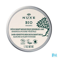 Nuxe Bio Deo.balsem Gevoelighuid 24u Amandel 50g