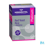 Mannavital Red Yeast Rice+berberine Plat.v-caps 60