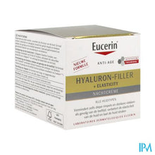 Load image into Gallery viewer, Eucerin Hyaluron Filler+elast. Nacht Cr 50ml
