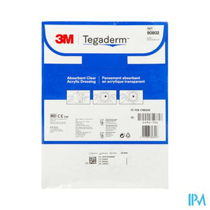 Tegaderm 3m Absorb.transp Ster 14,9x15,2cm10 90802