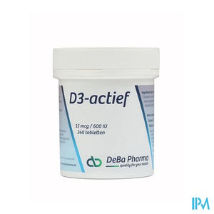 D3-actif Comp 240x15mcg Deba