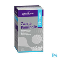 Mannavital Zwarte Komijnolie Platinum Softgels 120