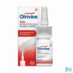 Otrivine Duo 0,5/0,6 Spray Nas 10ml