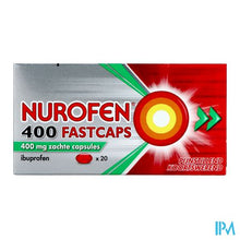 Afbeelding in Gallery-weergave laden, Nurofen 400 Fastcaps Caps 20x400mg
