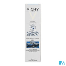 Afbeelding in Gallery-weergave laden, Vichy Aqualia Rijke Creme Reno 30ml
