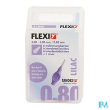 Afbeelding in Gallery-weergave laden, Flexi Purple Borsteltje Extra Fine Taper. Interd.6
