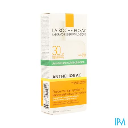 La Roche Posay Anthelios Fluide Ac Ip30 50ml