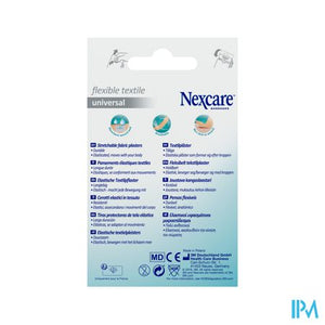 Nexcare 3m Flexible Textile Universal Strips 20