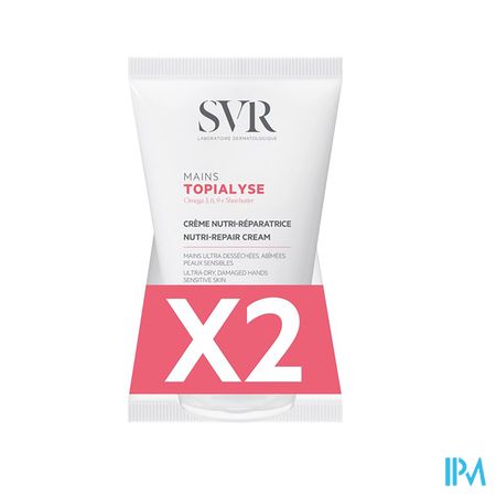 Svr Handcreme Duo Tube 2x50ml