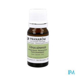 Zoete Sinaasappel Naturel Ess Olie 10ml Pranarom