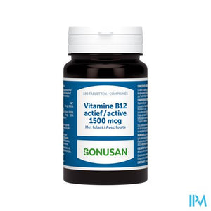 Vitamine B12 Actief 1500mcg Tabl 180 Bonusan