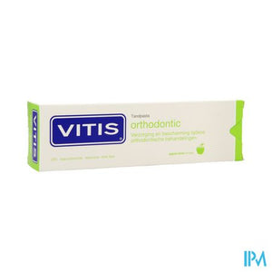 Vitis Orthodontic Tandpasta met 0,05% Cetylpyridinium Chloride (CPC) 75ml 32046