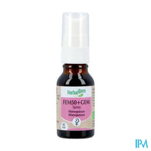 Load image into Gallery viewer, Herbalgem Fem50+ Gem Spray Bio 15ml
