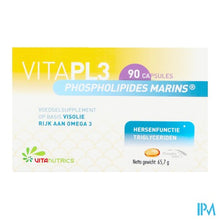 Load image into Gallery viewer, Vitapl3 Phospholipides Marins Caps 90
