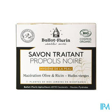 Charger l'image dans la galerie, Ballot Flurin Zwarte Propolis Zeep Bio 100g
