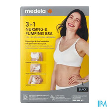 Load image into Gallery viewer, Medela Beha Kolven&voeden 3in1 l Zwart
