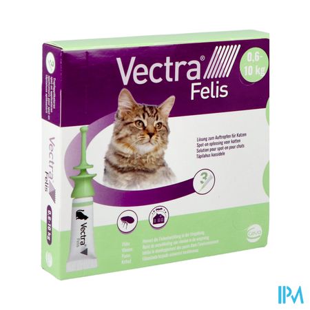 Vectra Felis 423mg/42,3mg Opl Spot-on Kat 3