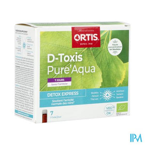 D Toxis Pure Aqua Framboos 7x15ml