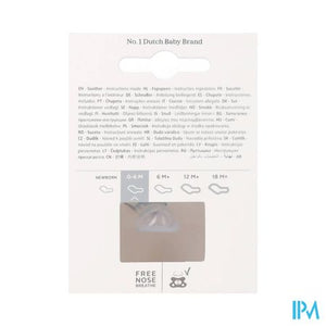 Difrax Fopspeen Dental 0-6m Blue Topaz