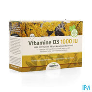 Vitamine D3 1000iu + K2 Plantaardig Caps 60